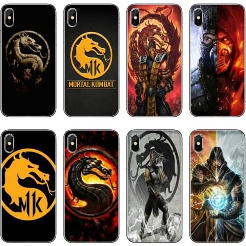Cool Mortal Kombat Accessories Phone Case For Xiaomi Mi 11 Note 10 10T 9 9T 8 Pro A2 Lite A3 A1 Poco F1 F2 M3 X3 NFC