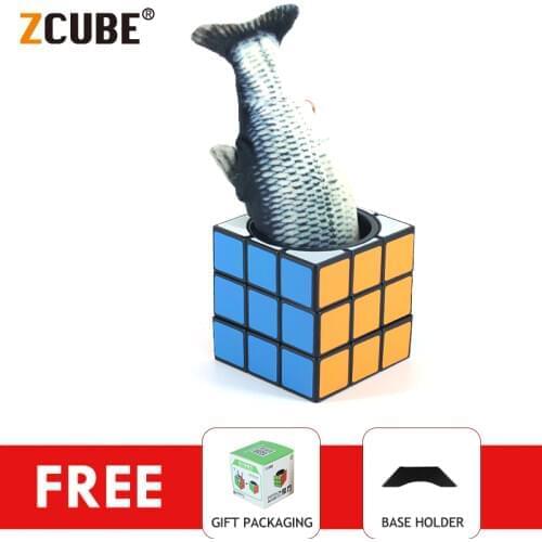 ZCube 3x3 Pencil Holder Magic Cube Professional Educatinal Twist Cup Case Container Funny Cube Puzzle