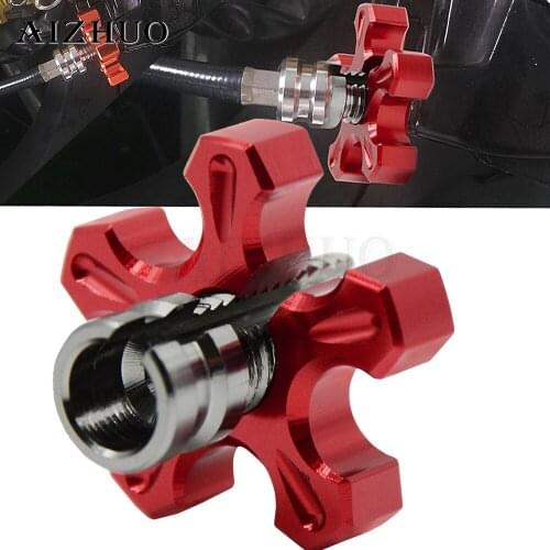 FOR HONDA HORNET 250 CB 600F CBF600 CBR600F CB919 VTX1300 Motorcycle CNC Brake Clutch Cable Wire Adjustment Screw M10 M8*1.25
