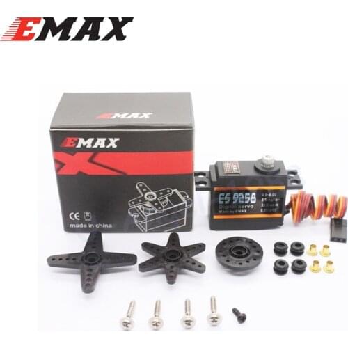 EMAX ES9258 Metal Gear Digital Servo 27g/ 2.5 kg/ 0.05 sec for rc helicopter Wholesale Dropship