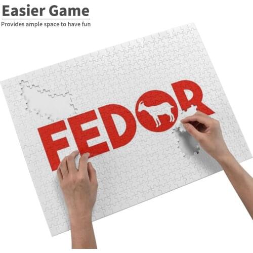 Fedor Goat Ii Jigsaw Puzzle ChildrenS Educational Toys Gift Adult Hobby Game Toy Fedor Fedor Emelianenko Bellator Pride Rizin