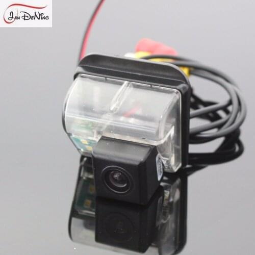 JanDeNing HD CCD Car Rear View Parking/Backup Reverse Camera/ License Plate Light OEM For Mazda CX7 CX-7 CX 7 2007-2013