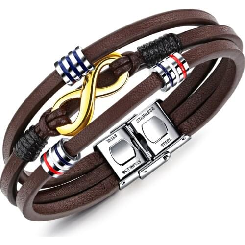 KKCHIC Leather Bracelets
