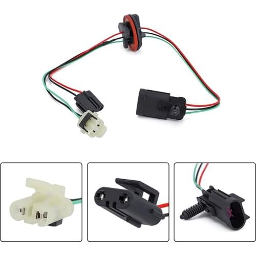 Pack of 2 HEADLIGHT LAMP WIRING HARNESS 50cm For DODGE RAM 1500 2500 3500 4500 5500 2009-2017 68193062AB