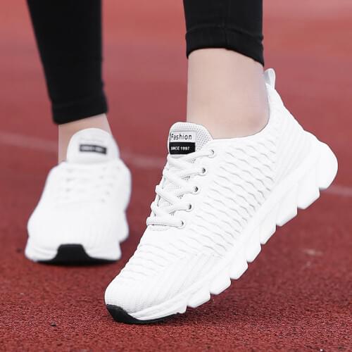 Women Flat Slip on White Shoes Woman Lightweight White Sneakers Summer Autumn Casual Chaussures Femme Basket Flats Shoes