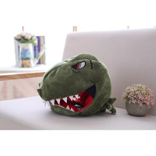 Japanese Style Cute Plush Dinosaur Headset Hat Photograph Props Villus Headsets Bonnets with Logo Birthday Party Hats