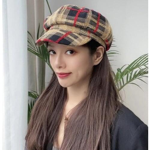 DYLAOPAN American fashion Quality Fashion Artist Women Beret Hat For Women Cap Female Cap Casual Dome Bare Chapeu Feminino Boina