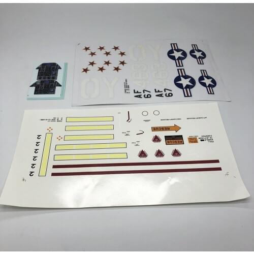 Decal set for Freewing rc aircraft toy model 2018 new F4 90mm F-4 90mm