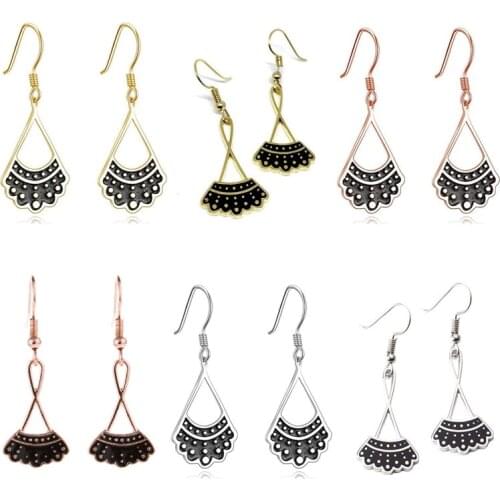 Dissent Earrings Collar Lapel Jewelry For Women Hook Dangle Drop Earring RBG Feminist Stud Earrings