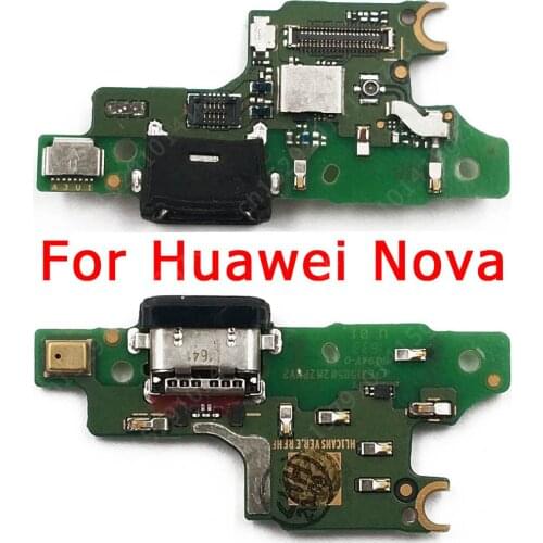 Original USB Charge Board for Huawei Nova Charging Port Dock Connector Flex Cable Replacement Spare Parts