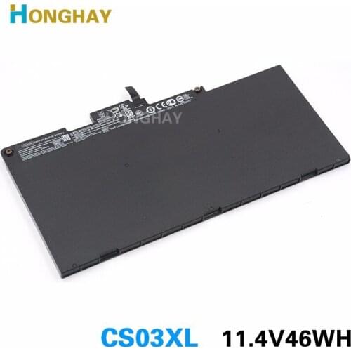 HONGHAY 11.4V 46Wh Original CS03XL Laptop Battery For HP ZBook 15u G3 745 G3 840 G2 850 G3 Notebook HSTNN-DB6U
