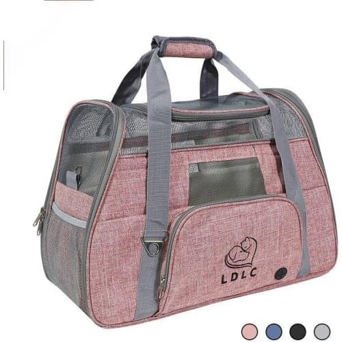 Portable Dog Supplies Cat Carrier Puppy Travel Breathable Mesh Bags Small Chihuahua Outgoing Handbag Pet Accessories Stuff