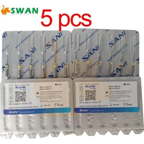 Sani Endo File Rotary Instruments Endodontic File Super Pass Path File 025 17 /Dental Endodontic File Niti Engine Use Root Canal