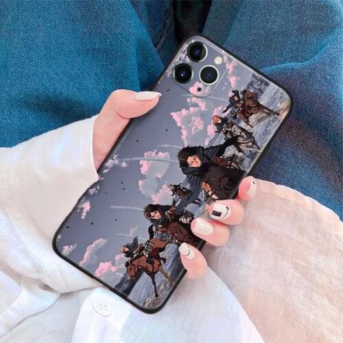 Attack on Titan The Final Reason anime silicone Phone Case FOR iPhone Se 6 6s 7 8 Plus X Xr Xs 11 12 Mini Pro Max Glass Cover