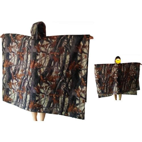 Waterproof Raincoat Rainwear Hooded Hiking Cycling Rain Cover Poncho Tent Outdoor Appentice