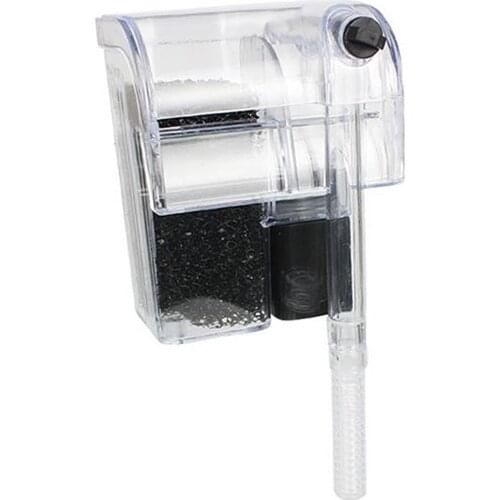 3 In1 Aquarium On Back Waterfall Filter For Fishes Tank External Filtration