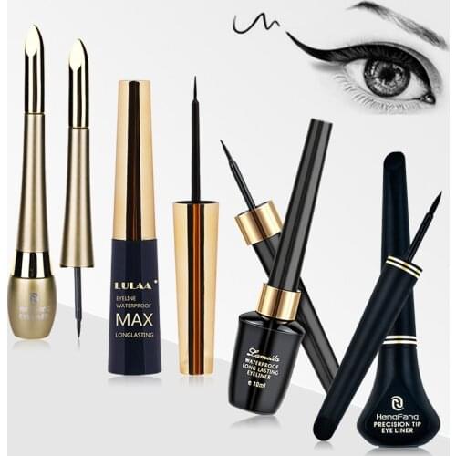 4 Models Charming Waterproof Eyeliner Liquid No Blooming Durable Eyeliner Pen Pencil Makeup Cosmetic Maquillaje TSLM1