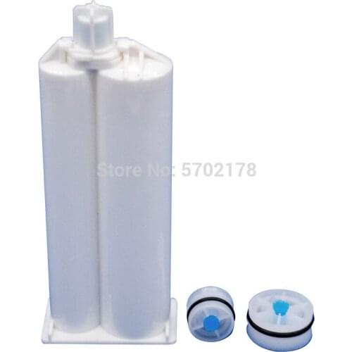 5pcs Wholesale 50ml1:1 2:1 two-component dispensing syringe Two-component AB plastic syringe
