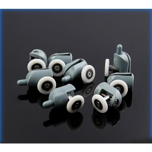 8 pcs Shower Rooms Cabins Pulley &Shower Room Roller /Runners/Wheels/Pulleys Diameter 23/25/27mmmm
