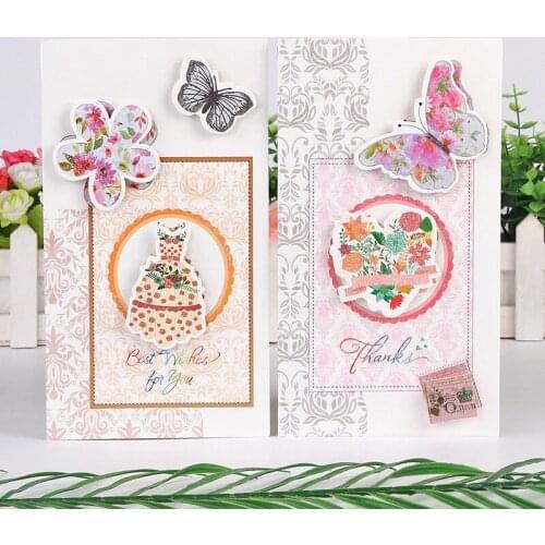 8pcs/set Greeting Card with Envelopes Flower Gold Glitter 3d Pop Up Best Wishes Blank Thank You Gift Cards