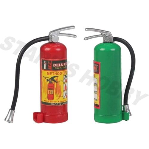 1/10 Scale Accessories Mini Fire Extinguisher for RC Crawler Car Axial SCX10 Traxxas TRX4 Tamiya CC01 RC4WD D90 TF2 Simulation