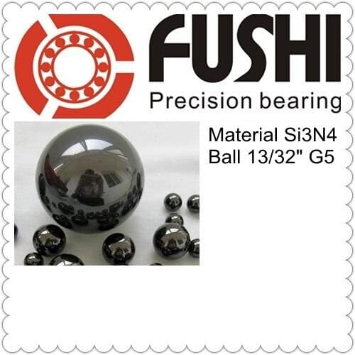 Free Shipping 10PCS Loose Ceramic Balls 13/32" =10.319mm G5 Quality Si3N4 Bearing Balls