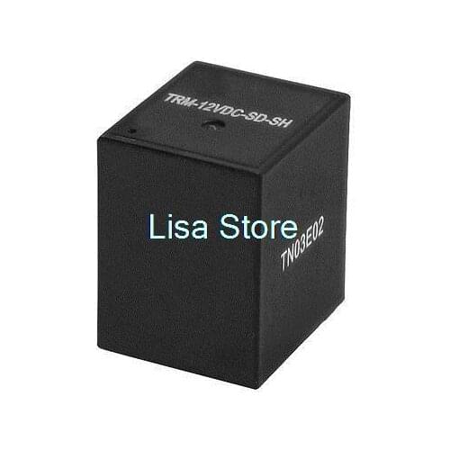 DC 12V Coil Volt 5 Terminal SPDT PCB Board Plug In Power Relay