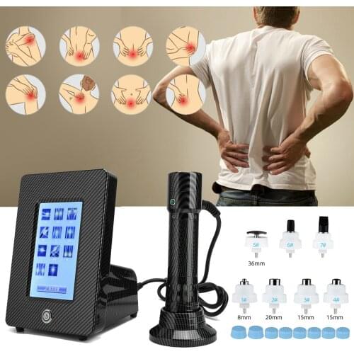 Extracorporeal Shockwave Therapy Machine Physiotherapy Shock Wave Therapy Machine ED Treatment Pain Relief Massager Instrument