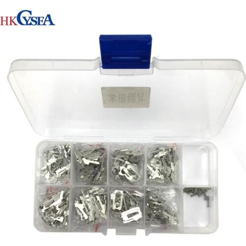 HKCYSEA 340pcs/lot Car Lock Repair Kit Accessories Car Lock Reed HON66 Lock Plate For Honda