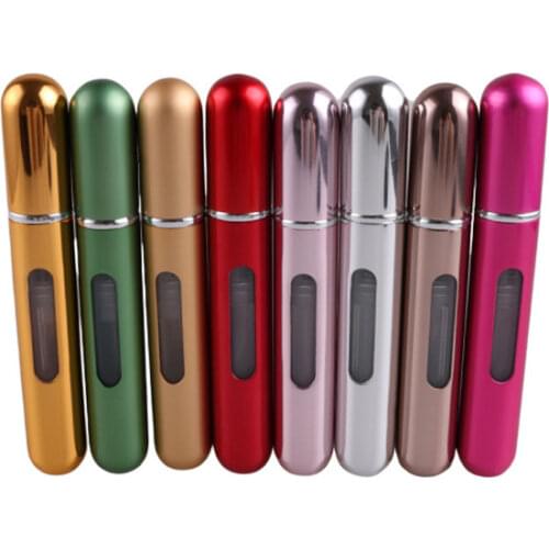Multi-colors spray bottle perfume for women Travel Portable Mini Empty Refillable make up cosmetics storage container atomizer