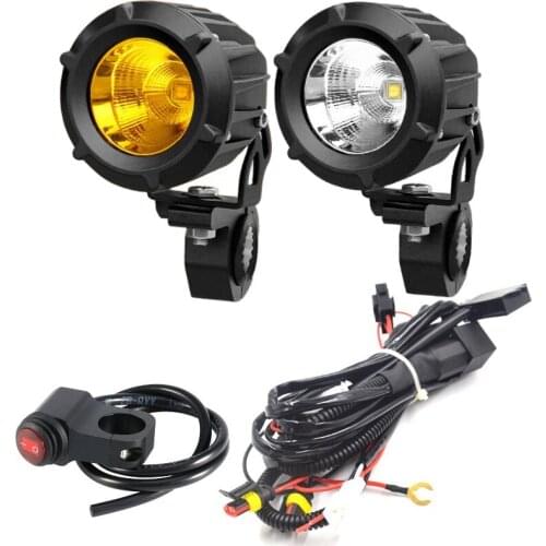 Powerful Led beam headlight Bulb Motorbike Waterproof Fog running light Car Offroad Spotlight 4X4 Truck Bumper Roof driving lamp