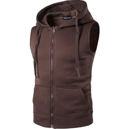 New Arrival Hooded Sweatshirts Men 2021 Brand New Hoodies Men Casual Hoodie Vest Zipper Hip Hop Mens Hoodie Moletom Masculino