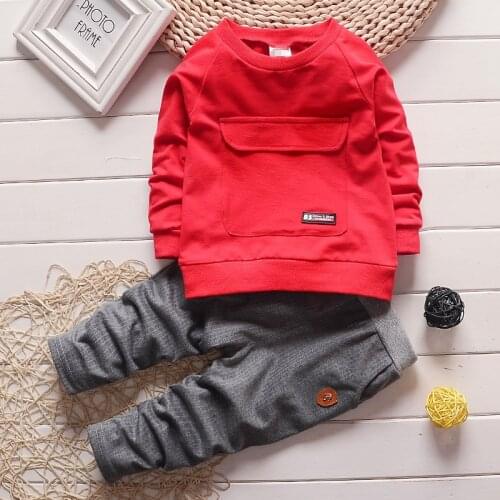 Girls Clothes 2PCS Toddler Infant Kid Baby Boys Fall Outfit Long Sleeved T-shirts Tops Pants Tracksuits Kids Bebes Jogging Suit