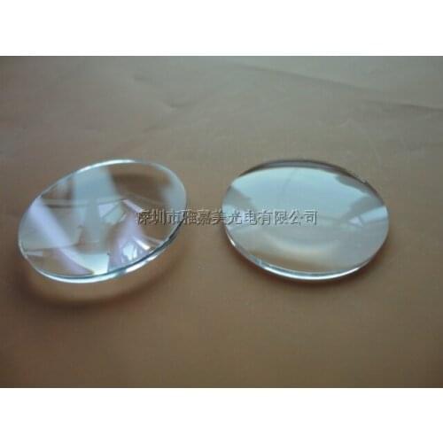 Optical LED lens, Diameter 28mm Height 3.8mm Plano convex lens,1W 3W 5W Plastic Lens,Projection optical lens