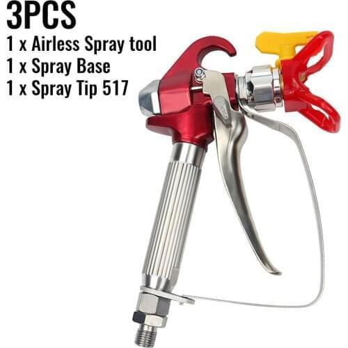 Spray Gun With 517 Nozzle Airless Paint Sprayer Accessories 3600PSI Spray Paint Latex Oil For Graco.Wagner Paint Sprayer Machine