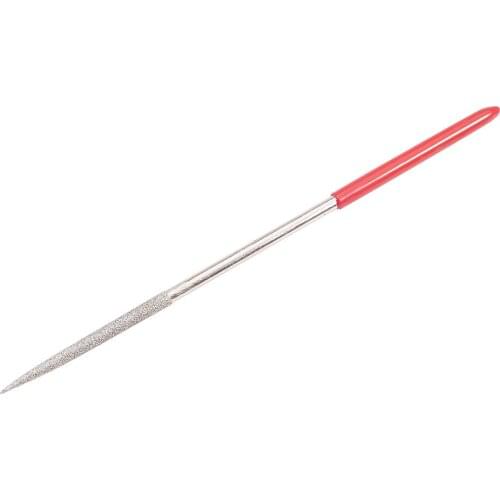 Utoolmart 1/10PCS Files 2-5mm Needle Files Emery alloy triangle 150# Nice Durable Household Hand Tools