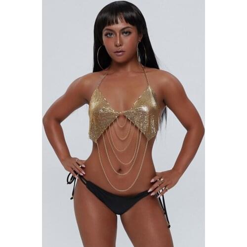 Boho Tassel Body Jewelry Crop Top Summer Beach Body Bra Fashion Body Accessories Jewelry for Women and Girls