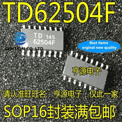 10Pcs TD62504F TD62504FG SOP-16 in stock 100% new and original
