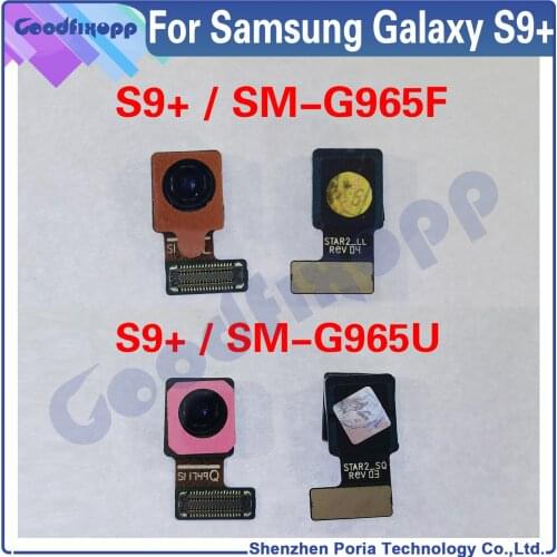 100% Test AAA For Samsung Galaxy S9+ SM-G965 G965 G965F G965U Phone Camera Modules Front Camera Module Small Camera