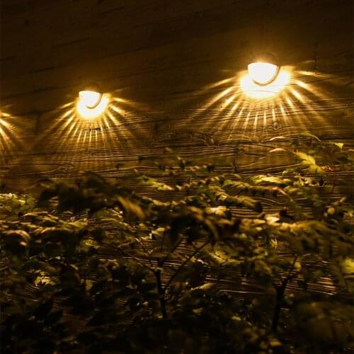 4pcs LED Solar Light PIR Motion Sensor Wall Sunlight Outdoor Waterproof Garden Decoration Street Lighting Lamp