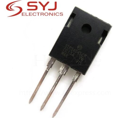 5pcs/lot STPS4045CP STPS4045 TO-247 45V 40A Schottky rectifier diode new original In Stock