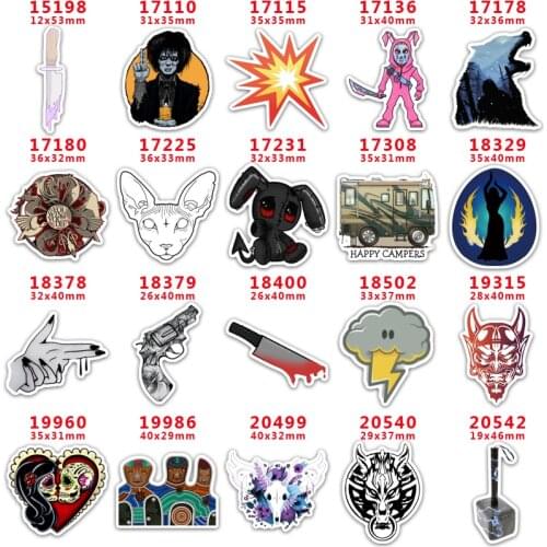 Choshim brand 10 Pcs Planar Resin flatback Horror Movie Halloween for DIY hairbow accessory decoration PR 15198