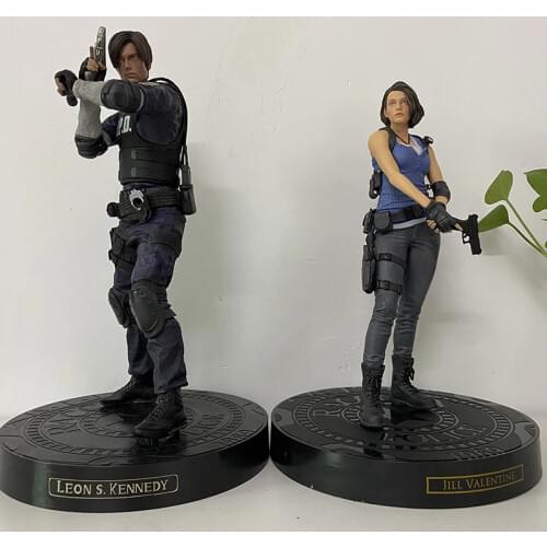 Jill Valentine Figure Game Character Leon Scott Kennedy Action Figure Collectable Model Toy