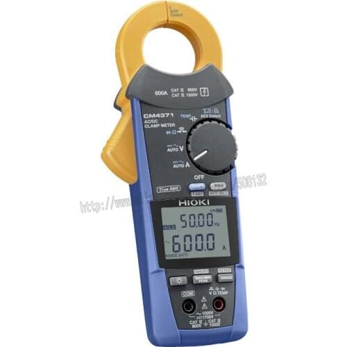 HIOKI CM4371 AC and DC clamp meter True RMS 600A for the Toughest Situations