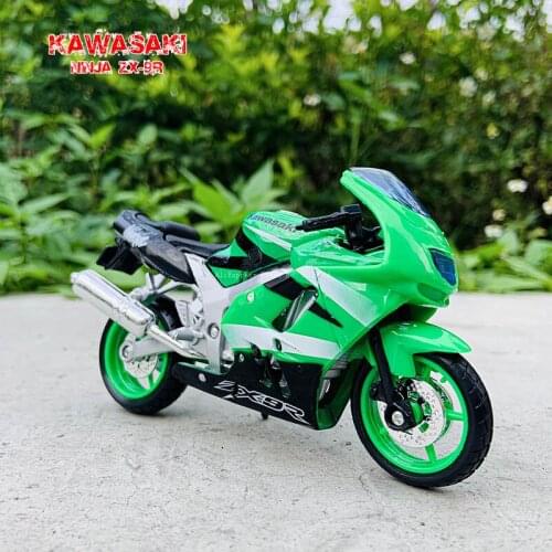 Maisto 1:18 Kawasaki Ninja ZX-9R H2R Vulcan die-casting motorcycle model alloy collection hobby toy gift off-road motorcycle