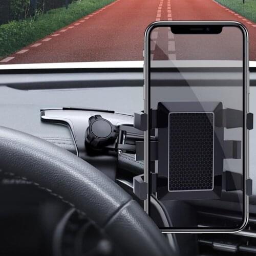 Multifunctional 360° Car Phones Holder Stand Mount Clip One-Hand Control