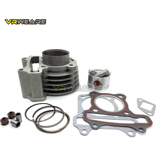 GY6 cylinder Kit 50mm big bore Cylinder Piston Ring Set for 4 stroke Scooter Moped 139QMB 147QMD GY6 50 60 80 cm3 to 100 cm3