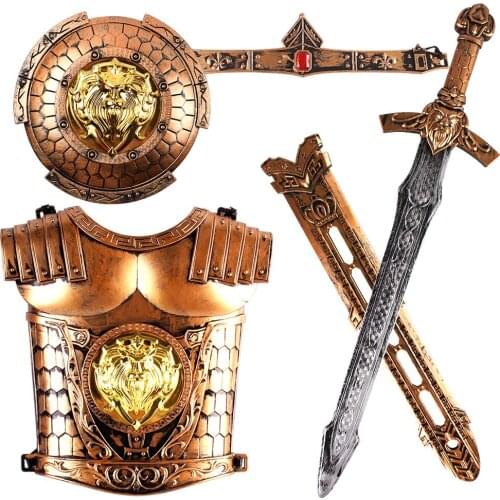 Cosplay Samurai Sword Set Simulation Bow and Arrow Model Toy Weapon Ninja Childrens Wearable Toys Anime Knife Toys for Boys