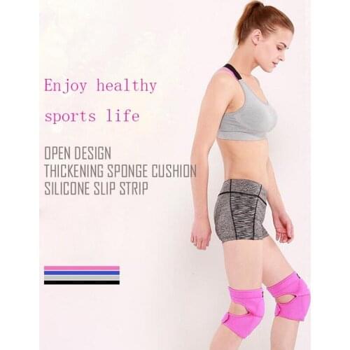 Outdoor sports non-slip padded sponge youth football knee pads Warm knee pads protective gear