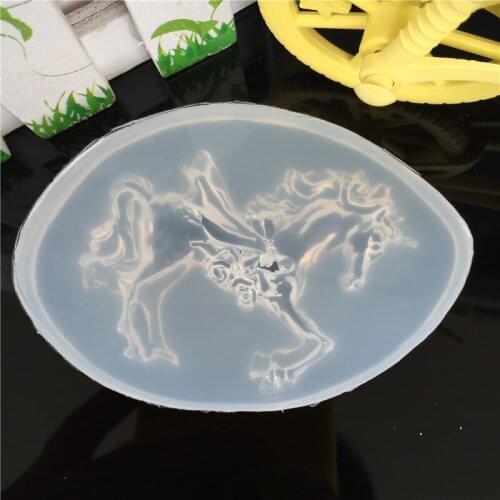 New Flying Horse Liquid silicone mold DIY resin jewelry pendant lanugo mold resin molds for jewelry